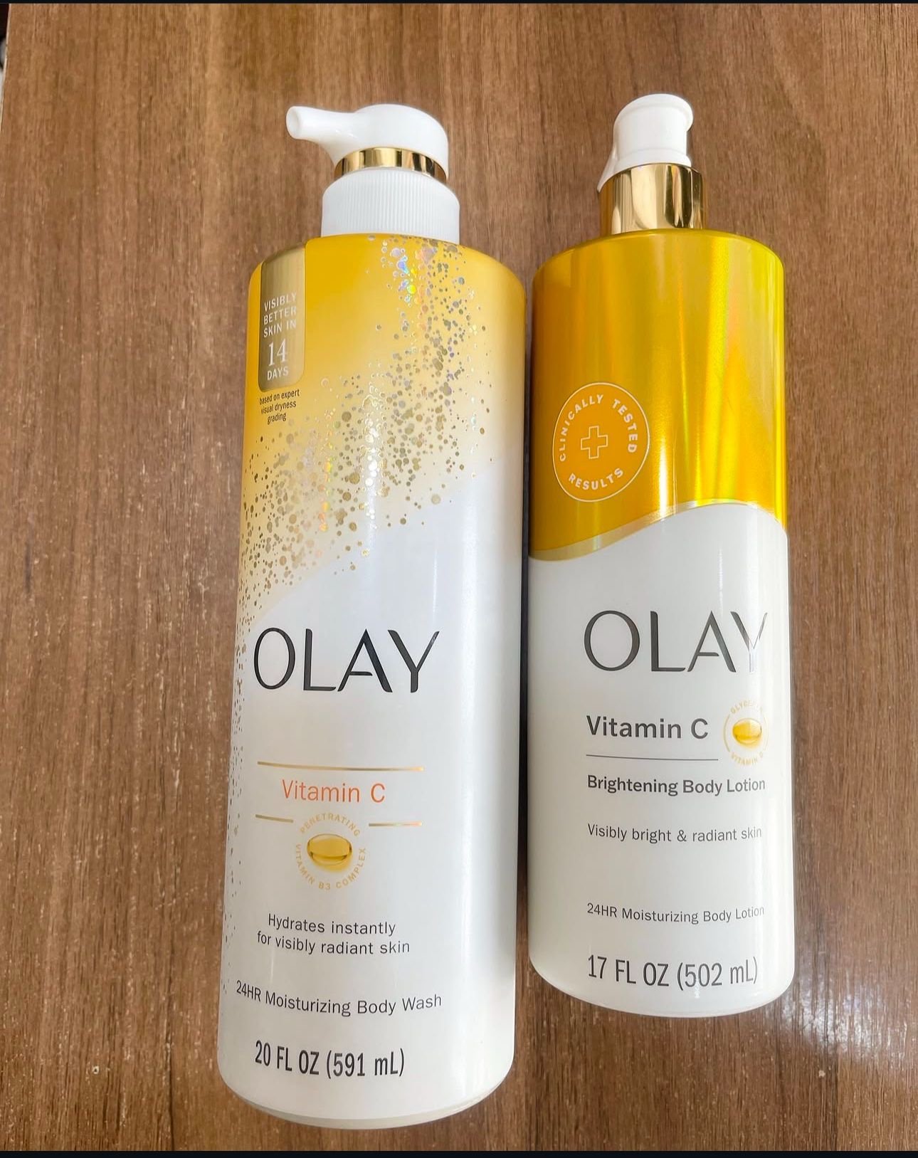 Olay body lotion