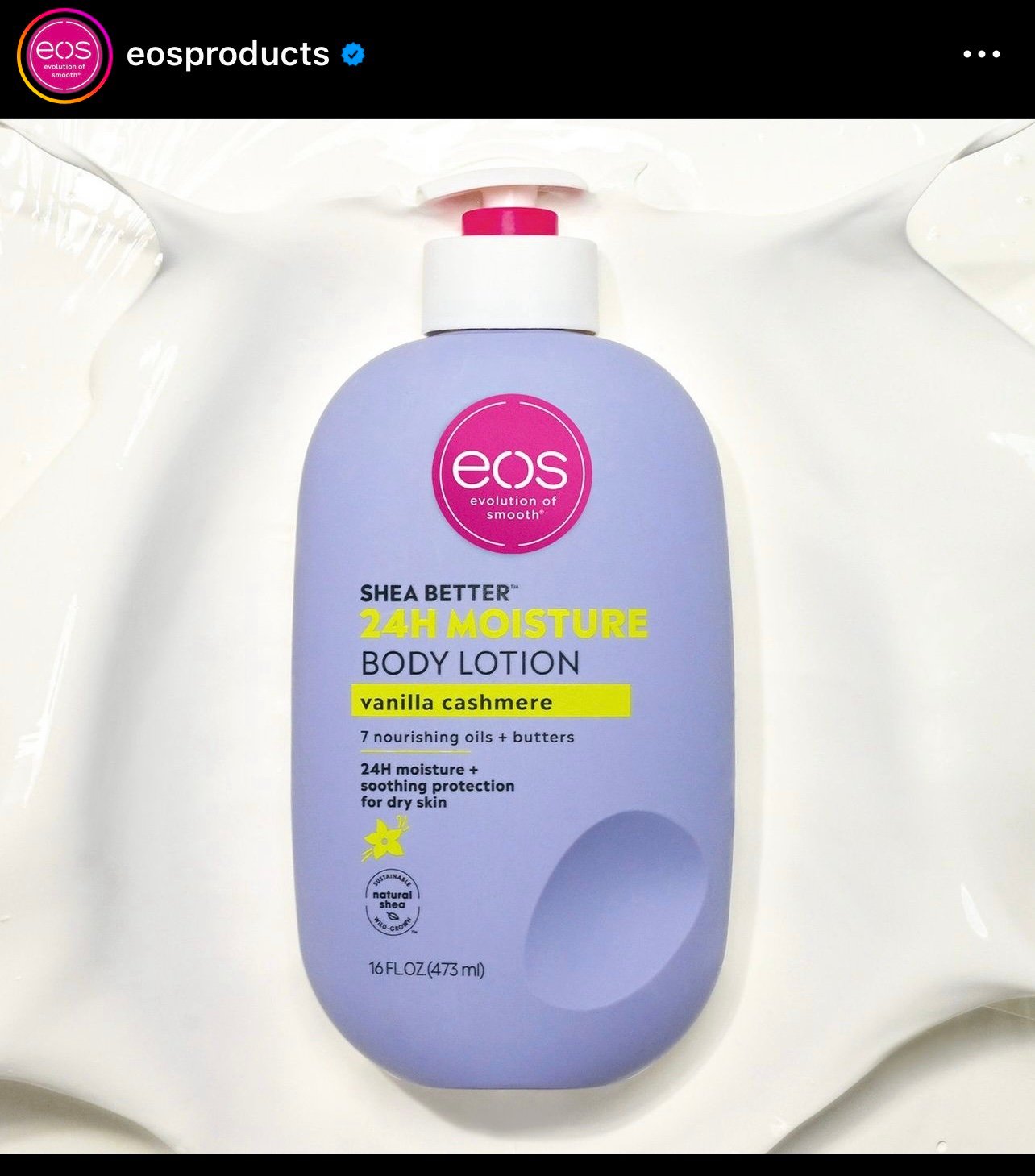 EOS Vanilla body lotion - Image 2